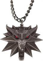 The Witcher 3 White Wolf Medallion LED Necklace