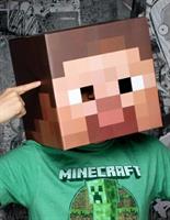 Minecraft 12" Steve Head Costume Mask