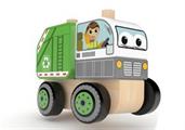 Jâ€™adore Garbage Truck Wooden Stacking Toy