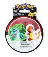Pokemon Eraser 2-Pack: Bulbasaur and Charmander