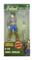 Fallout 4-Inch Mega Merge Action Figure Series 2 - Vault Dweller