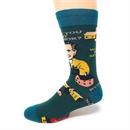 Mister Rogers Neighborhood Be My Neighbor Men&#39;s Crew Socks | One Size