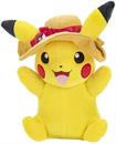Pokemon Pikachu with Sun Hat 8-Inch Plush