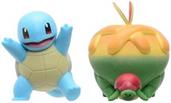 Pokemon 2 Inch Battle Figure Pack | Squirtle vs. Appletun