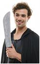 Bedazzled Rhinestone Machete Adult Costume Accessory