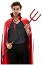 Bedazzled Rhinestone Devil Pitchfork Adult Costume Accessory
