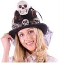 Voodoo Mini Skull Top Hat