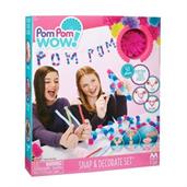 Pom Pom Wow! Snap and Decorate Set