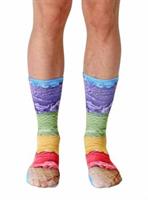 Ice Cream Photo Print Crew Socks
