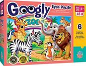 Zoo Animals 48 Piece Googly Eyes Jigsaw Puzzle