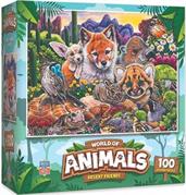 Desert Friends 100 Piece Kids Jigsaw Puzzle