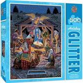 Holy Night 500 Piece Glitter Jigsaw Puzzle