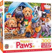 Camping Buddies 300 Piece Large EZ Grip Jigsaw Puzzle