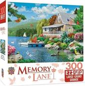 Lakeside Memories 300 Piece Large EZ Grip Jigsaw Puzzle