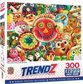 Funny Face Food 300 Piece Large EZ Grip Jigsaw Puzzle