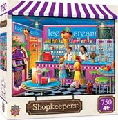 Annas Ice Cream Parlor 750 Piece Jigsaw Puzzle