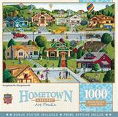Hometown Gallery Bungalowville 1000 Piece Jigsaw Puzzle
