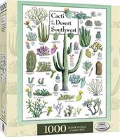 Cacti of the Desert Southwest 1000 Piece Linen Jigsaw Puzzle