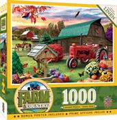 Harvest Ranch 1000 Piece Linen Jigsaw Puzzle