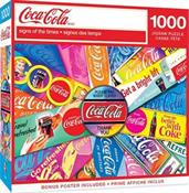 Coca-Cola Signs of the Times 1000 Piece Jigsaw Puzzle