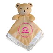 Chicago Bears NFL Plush Teddy Bear Baby Blanket