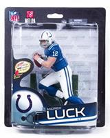 McFarlane NFL 33 Figure Indianapolis Colts Andrew Luck Bronze Level Variant Blue Jersey