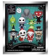 Nightmare Before Christmas Series 6 3D Foam Bag Clip | One Random