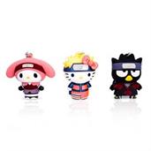 Hello Kitty x Naruto 3D Foam Figural Bag Clip 3-Piece Set | SDCC 2022 Exclusive