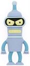 Futurama Bender 3D Figural Foam Magnet