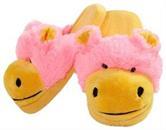 My Pillow Pets Neon Hippo Slippers