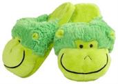 My Pillow Pets Neon Monkey Slippers