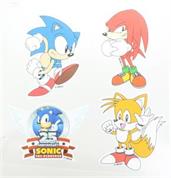 Sonic the Hedgehog Vinyl Stickers, Set of 4