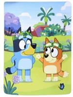 Bluey and Bingo 46 x 60 Inch Silk Touch Throw Blanket