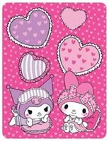 Sanrio My Melody & Kuromi 45 x 60 Inch Fleece Throw Blanket