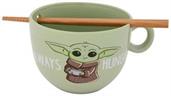 Star Wars The Child "Always Hungry" Ramen Mug with Chopsticks