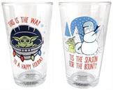 Star Wars The Child "Tis the Season" 16oz Pint Glass Set