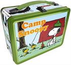 Peanuts "Camp Snoppy" Embossed Tin Fun Box