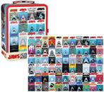 JAWS 500 Piece Jigsaw Puzzle and Tin Fun Box Set