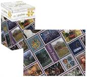 Harry Potter Travel Stamps 500 Piece Jigsaw Puzzle (Vertical Box)