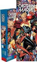 Marvel Captain Marvel Collage 1000 Piece Slim Jigsaw Puzzle