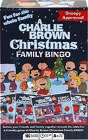 Peanuts A Charlie Brown Christmas Family Bingo Game