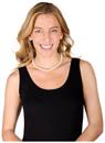 Jumbo White Pearls Adult Costume Necklace