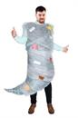 Tornado Costume For Adults and Tall Teens One Size Only Fits Most