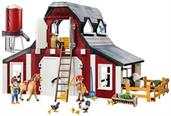 Playmobil 9315 Barn with Silo Building Set
