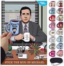 The Office Michael Scott's Coffee Pin-The-Cup Party Game