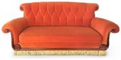 Friends Central Perk Coffee Shop 3-Seater Couch Replica | 90 x 41 x 43 Inches