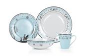 Disney Frozen 2 Anna & Elsa Ceramic Dining Set Collection | 16-Piece Dinner Set