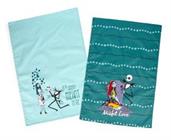 Nightmare Before Christmas Jack and Sally Cotton Kitchen Hand Towels | Set of 2