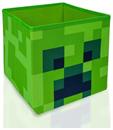 Minecraft Creeper Storage Cube Organizer | Minecraft Storage Cube | 10-Inch Bin