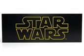 Star Wars Official Logo 17-Inch Light Box | Electric/USB Mood Light